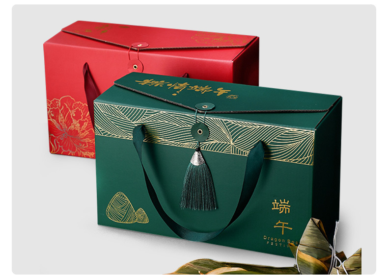 高檔中國風粽子包裝禮盒 傳承文化，彰顯個性